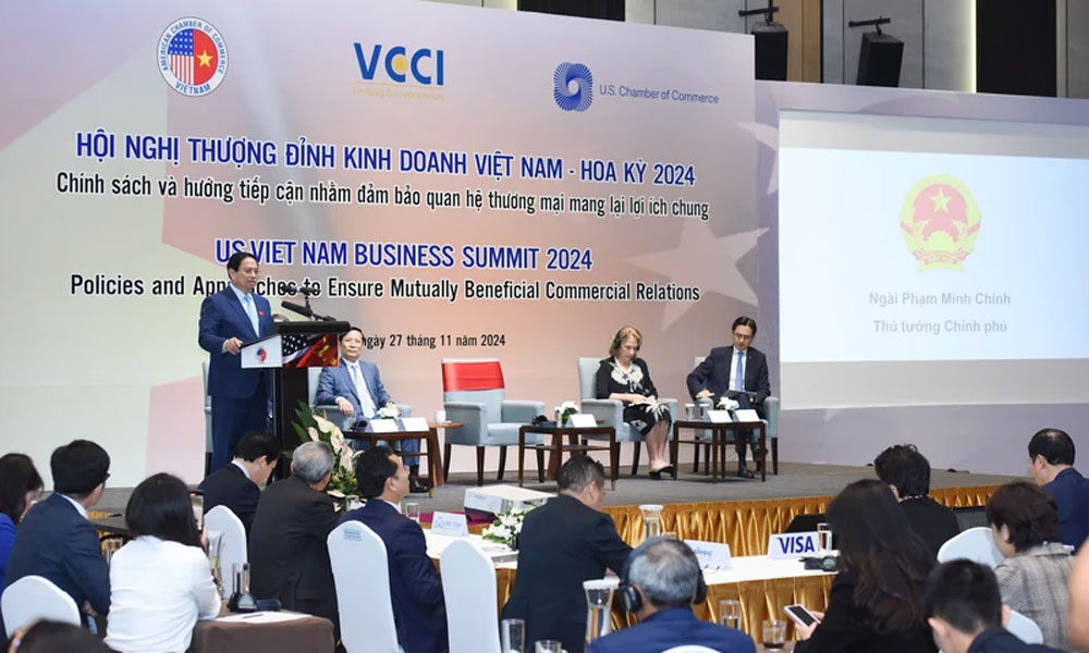 PM attends US-Vietnam Business Summit in Hanoi